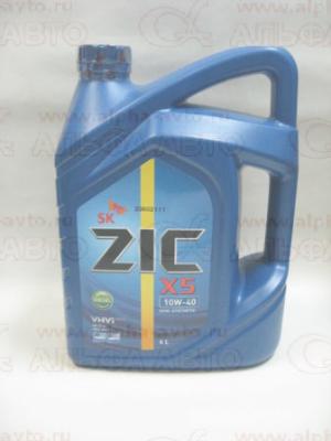 ����� ZIC X5 ������ 10w40 6� �������������                                                          