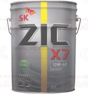 ����� ZIC X5000 ������ 10w40 20�                                                                    